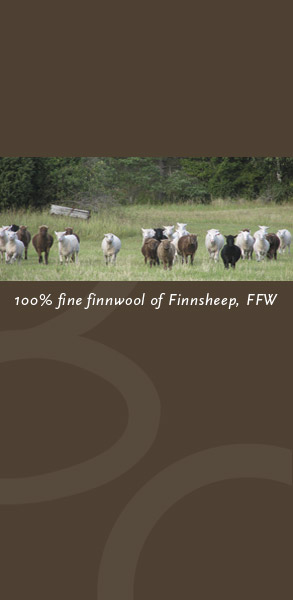 100% suomenlampaan hienovillaa, FFW